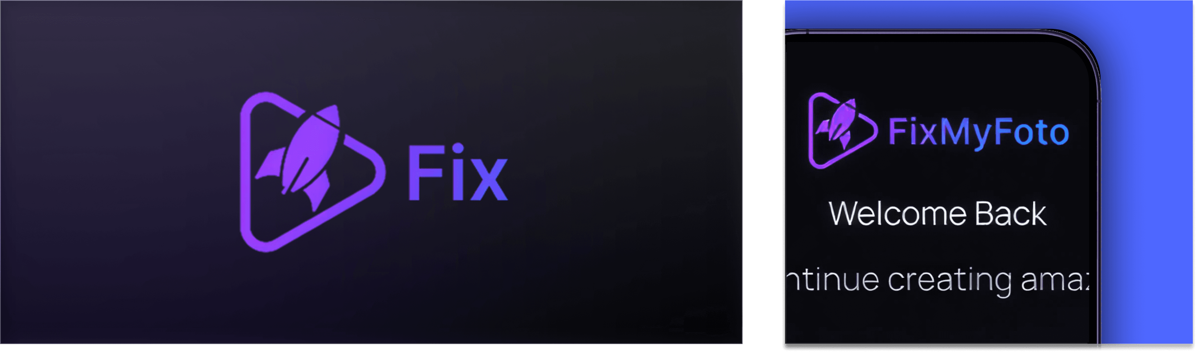 The FixMyFoto branding banner