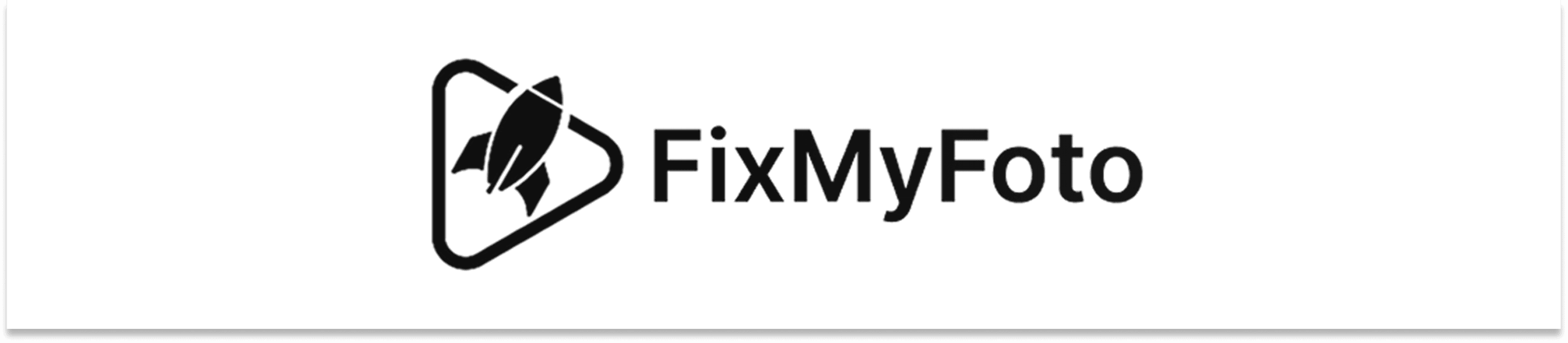 The FixMyFoto branding top right