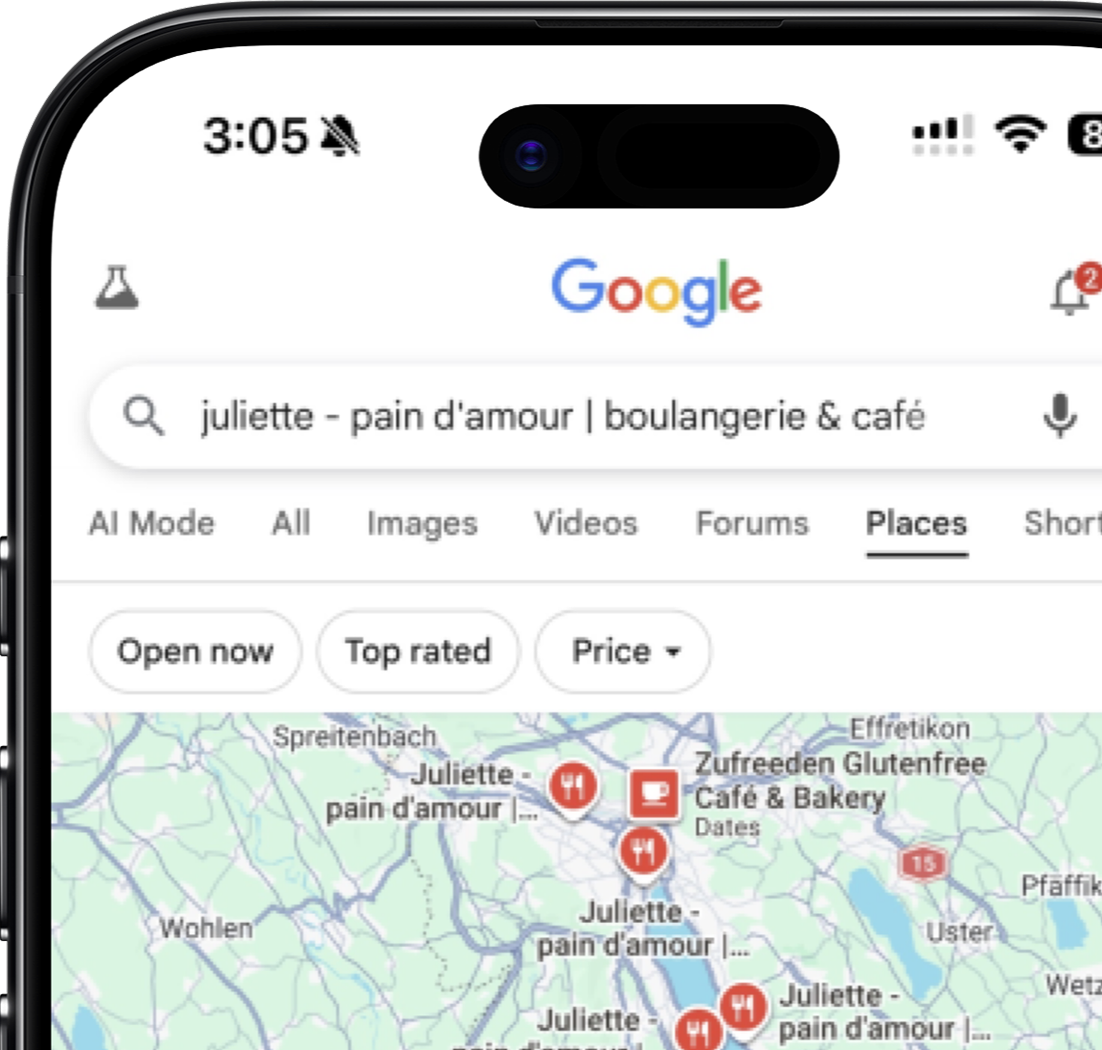 Juliette Mobile View