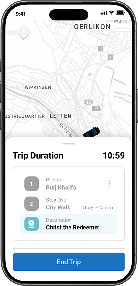 Trip overview